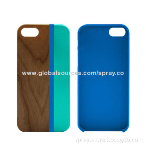 Hand-made Hard Protective Aluminum and Wooden Case for iPhone 5/5S